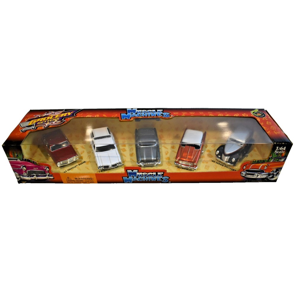 2003 Muscle Machines Grocery Getters 5 pack 1:64 New in Box